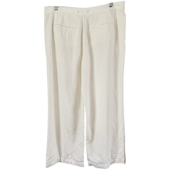 NWT Madewell Harlow Wide Leg Trouser Jeans Airy Denim Pleated VTG Canvas Size 33 - Picture 5 of 10